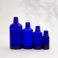 Butelka z niebieskiego szkła gwint 18 mm 30 ml - Nanga