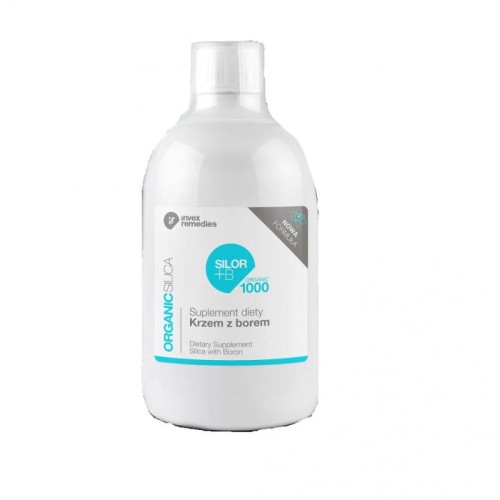 Krzem z borem Silor + B Organic 500 ml - Invex Remedies
