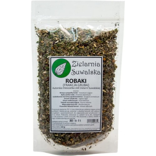 Robaki Autorska mieszanka ziołowa 200 g - Zielarnia Suwalska