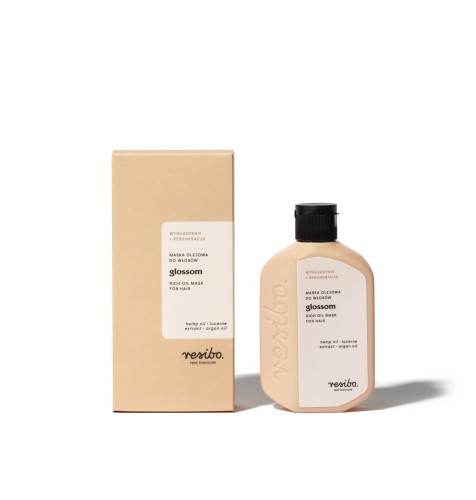 Glossom Maska olejowa do włosów 100 ml - Resibo