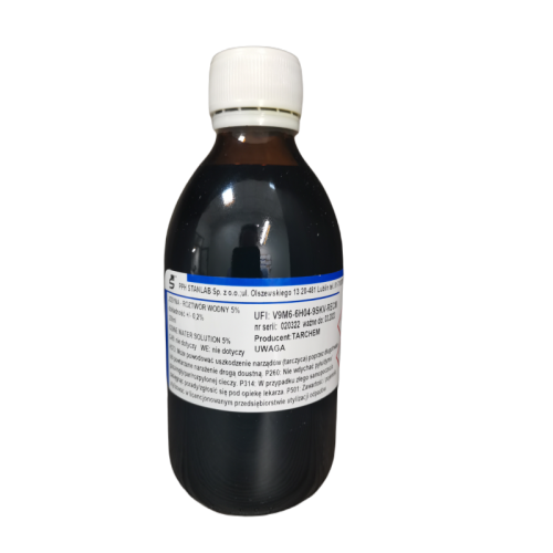 Płyn Lugola - jodyna roztwór wodny 5% 250 ml - Stanlab