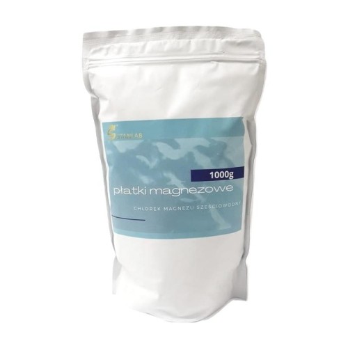 Chlorek magnezu sześciowodny - płatki (płatki magnezowe) 1 kg - Stanlab