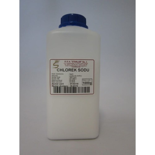 Chlorek sodu czysty do analizy (CZDA) 1 kg - Stanlab